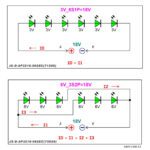JS-D-AP3216-062EC(70629) 18V (HY-B320-03T3030B06 V2, ZN-32D06A-2 80330 V2.3, HL-24320A28-070) – Комплект планок LED подсветки для телевизоров Akai 32″ – Фото №4