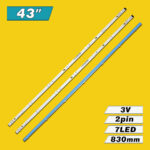 LC43490059A, LC43490063A LG Innotek 17Y 43inch A-type LED-ARRAY-Rev0.0 (43LJ61_FHD_L, 43UJ65_UHD_L) – Комплект планок LED подсветки для телевизоров 43″ – Фото №5