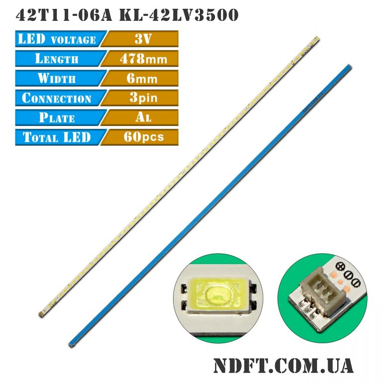 LED 42T11-06a KL-42LV3500 T420HW08 01