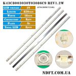 LED подсветка K43C8003030T03086C9-Rev1.2W CN430NC7240 01
