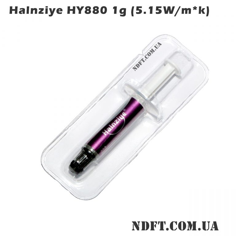 halnziye-hy880-1g-01 Термопаста Halnziye HY880 1g HY880-TU1G карбоновая 01