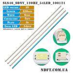 SLS46_SONY_120Hz_54LED_100121 (STS400A15_54LED_rev.6_200617, STS400A15-54LED-rev.6, SLS46-SONY-120Hz-54LED-100121) – Комплект LED подсветки Sony 46″ – Фото №0
