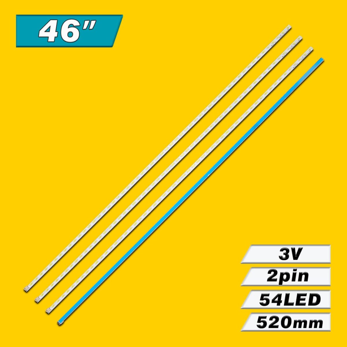 SLS46_SONY_120Hz_54LED_100121 (STS400A15_54LED_rev.6_200617, STS400A15-54LED-rev.6, SLS46-SONY-120Hz-54LED-100121) – Комплект LED подсветки Sony 46″ – Фото №3