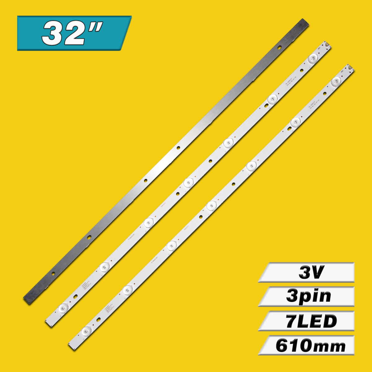 PN-EL-32-21-V0, F110M5P39F, TNMX009 (PN-EL-32-21--V0, PN:191119009, TH-32D410T, F105M4P35F) – Комплект LED подсветки для телевизоров Panasonic 32″ – Фото №5