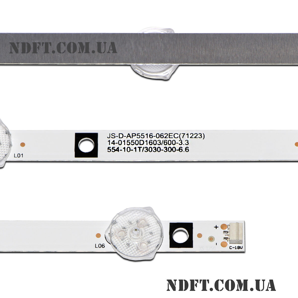 JS-D-AP5516-062EC(71223) 3V/3S2P (JS-D-AP5516-061CC(71201), JS-D-AP5516-061CC(71026), Crown 55UH16AWS) – Комплект планок LED подсветки TV 55″ – Фото №2
