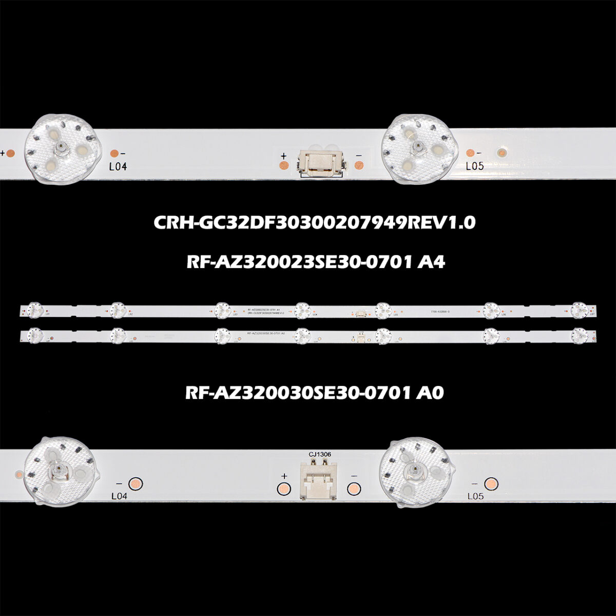 RF-AZ320023SE30-0701 A4 546mm 7LED (CRH-CG32DF30300207949REV1.0, RF-AZ320030SE30-0701 A0) – Комплект LED подсветки TV 32″ – Фото №4