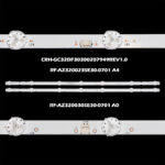 RF-AZ320023SE30-0701 A4 546mm 7LED (CRH-CG32DF30300207949REV1.0, RF-AZ320030SE30-0701 A0) – Комплект LED подсветки TV 32″ – Фото №4