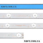 SJ.BK.D4001001-2835AS-F 1.14.FD400006 780mm 6V 10LED (Bravis LED-40D1070, Supra STV-LC40T440FL, Dexp F40C7100C) – Комплект планок LED подсветки TV 40″ – Фото №2