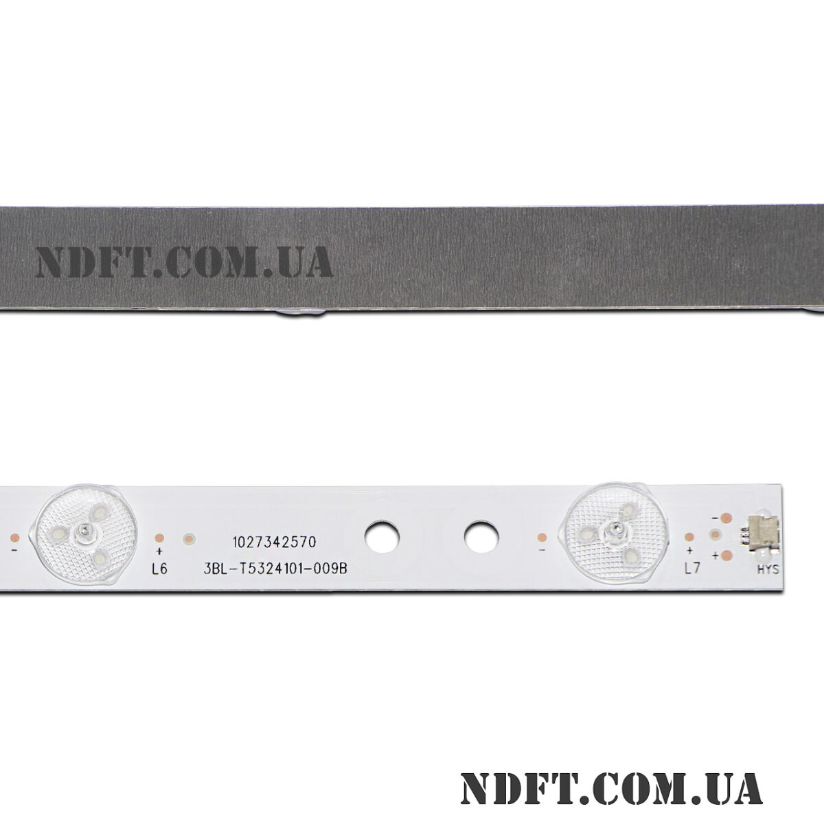 3BL-T5324101-009B 1027342570 (6V 7LED 532mm, JS-UY12DJ9D-0001, JS-VY22DHLD-0003, JS-VY12DHLD-0008) – LED підсвітка TV Bravis 28″-29″ (комплект) – Фото №2