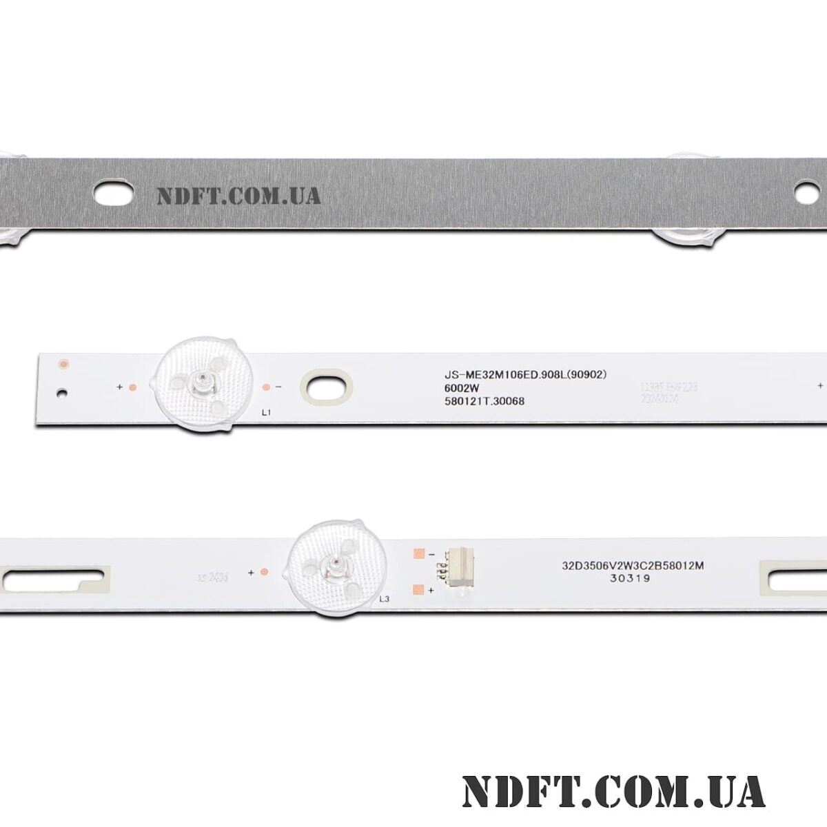 JS-ME32M106ED.908L(90902) 18V 6LED 580mm (OzoneHD 32HN02T2, JS-MR32M1062ED.907(00807), JS-ME32M8061ER.912(91211)) – Комплект LED подсветки TV 32″ – Фото №2