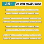 LED39D11-ZC14-01(С) + LED39D11-ZC14-02(С) + LED39D11-ZC14-03(С) + LED39D11-ZC14-04(С) (780mm 3V 11LED) – LED підсвітка TV 39-40″ (комплект) – Фото №3