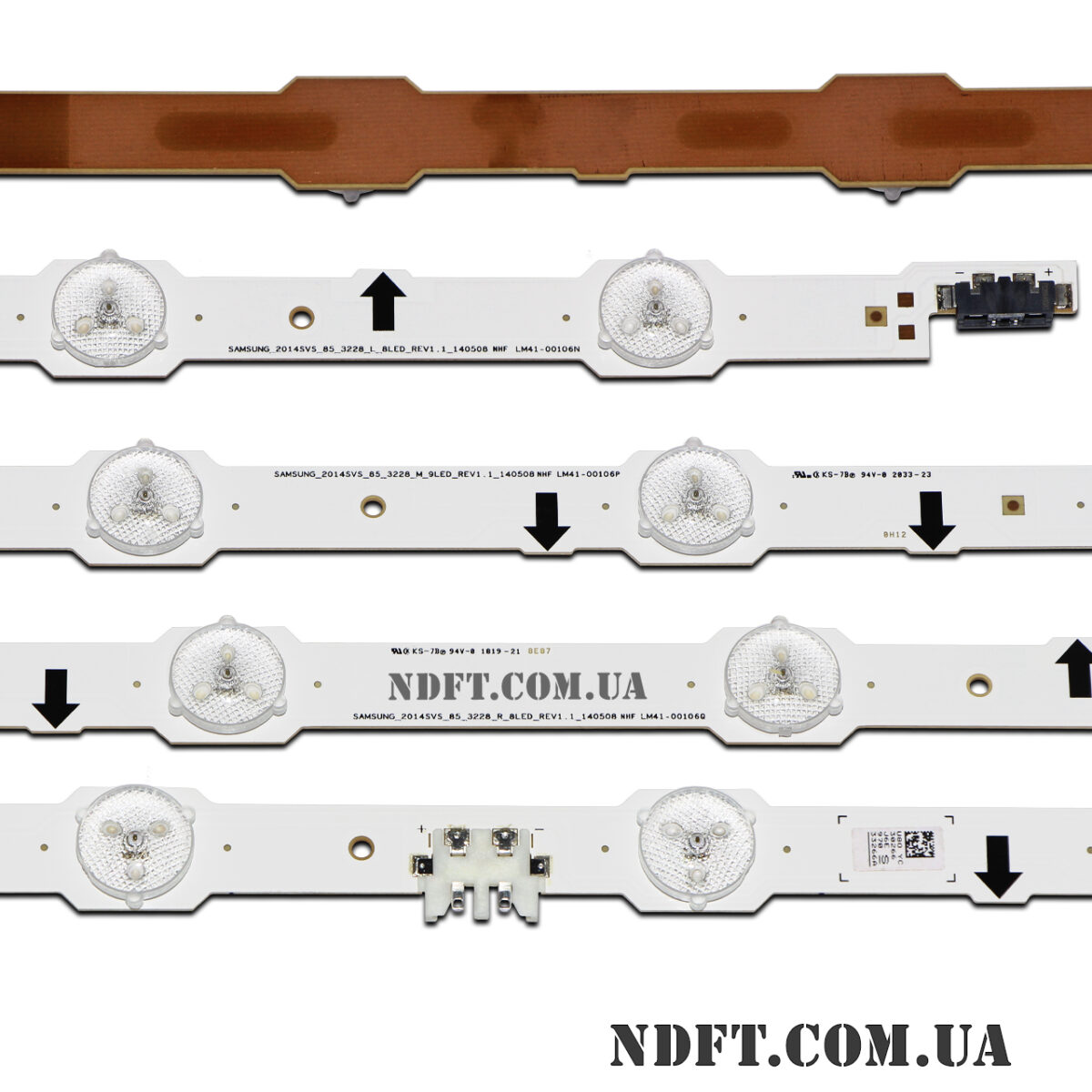 Samsung-2014SVS-85-3228-L/M/R-8LED-REV1.1 (BN96-32266A, BN96-32267A, BN96-32268A, LM41-00106N, LM41-00106P/00106Q) – LED підсвітка TV 85″ (комплект) – Фото №2