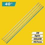 SLED 2010SVS40 120HZ_56 0D V1.0 56LED 3V (LMB-4000BM12, 40-UP LJ64-02370A, 40-DOWN LJ64-02372A) – LED подсветка TV Samsung 40″ (комплект 4 планки) – Фото №3
