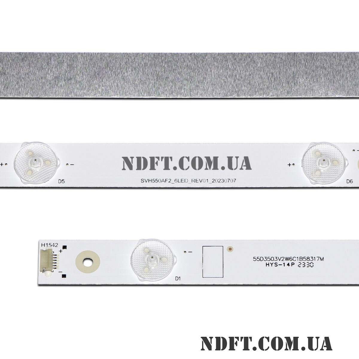 SVH550AF2-6LED-REV01 6LED 3V 583mm (SVH550AF2_6LED_Rev0.1_140919, HD550DU-B51, SVH550AF2_6LED_REV02_150410) – LED підсвітка TV 55″ (комплект) – Фото №2