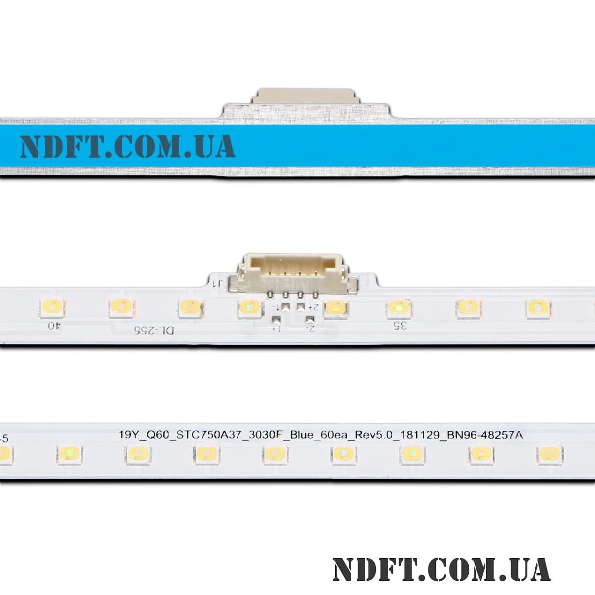 V9Q6-750SM0-R0 (19Y_Q60_STC750A37_3030F_Blue_60ea_Rev5.0 BN96-48257A, 19Y-Q60-STC750A37-3030F-Blue-60ea-Rev5.0) – Комплект LED подсветки TV Samsung 75 – Фото №2