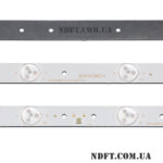 ZDCX236D06-ZC14F-02 (440mm, 3V/6LED, MASON-LED L654 V2 V3, HL-00240A28-0601S-02 A5, JL.D24061235-006BS-M_V01) – LED підсвітка TV 24″ (комплект) – Фото №2