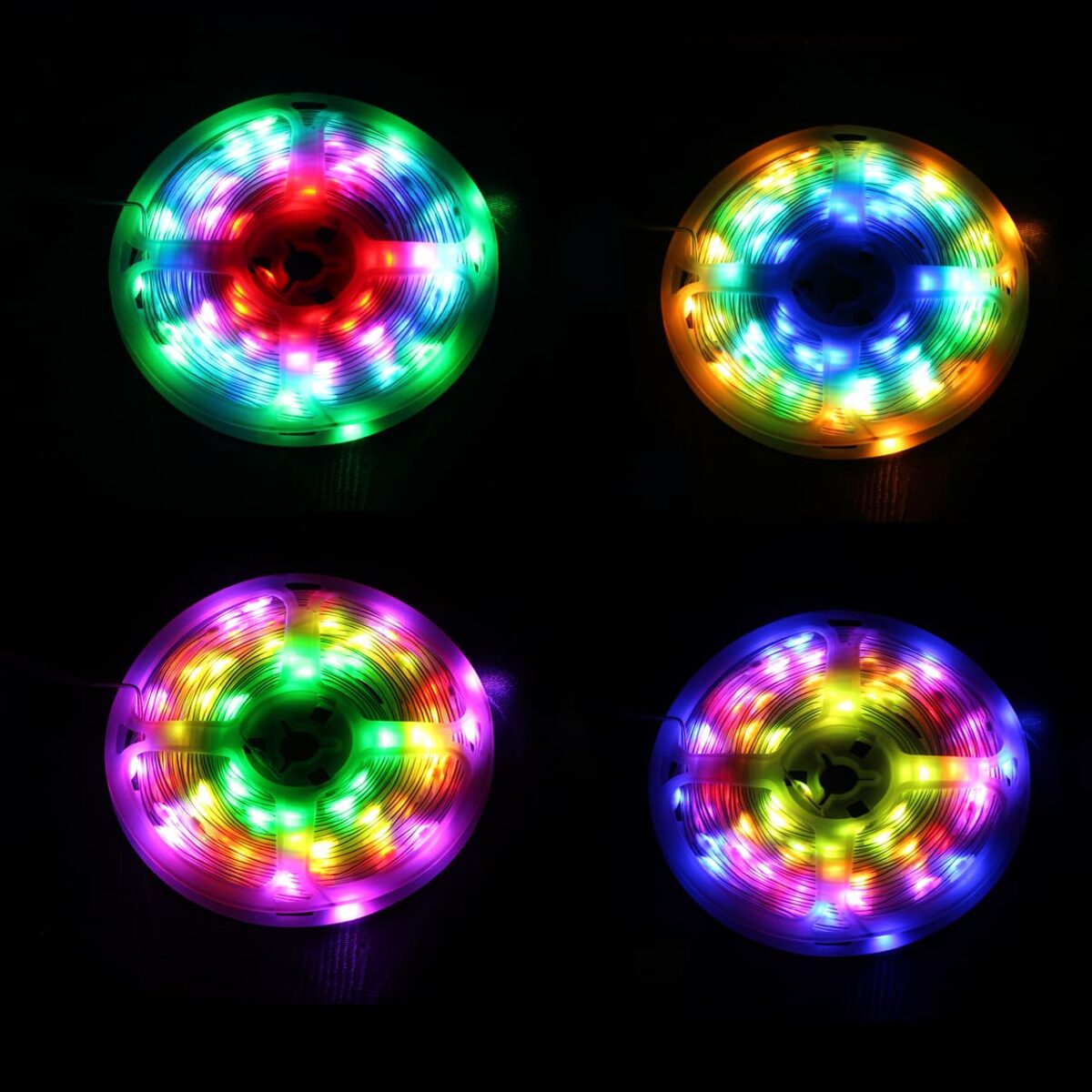 Розумна смарт LED гірлянда роса 20м (USB, Bluetooth, мікрофон) – Фото №5
