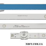 JL.D42561330-003BS-M_V01 (6LED 768mm 3V, CRH-BXBT43Y1303006030AKREV1.0, JL.D42561330-003DS-M_V01) – LED подсветка TV Hisense 43″ (комплект) – Фото №2