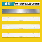 VU90-650SM0-R2 BN96-30667A (52LED 398mm 9V, Samsung-2014SVS65-7032SNB-U9000-52LED-REV1.1) – LED подсветка TV Samsung 65″ (комплект) – Фото №3