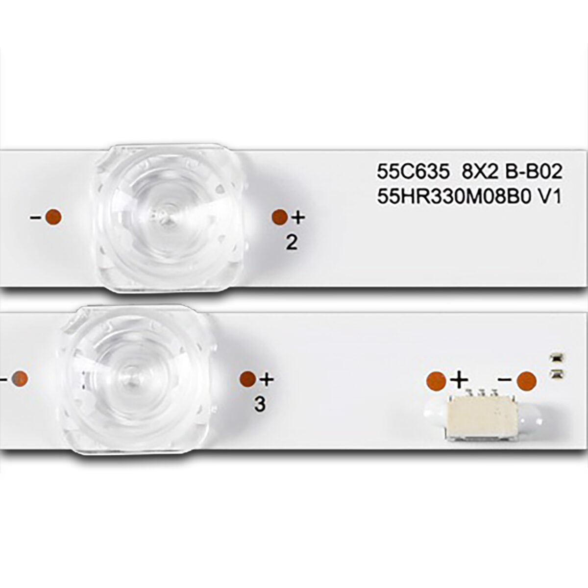 55C635 16*2 55HR330M16A0 + 55C635 8*2 55HR330M08B0 V1 (6V, A-1040mm, B-500mm) – LED подсветка TV TCL 55″ (комплект) – Фото №5