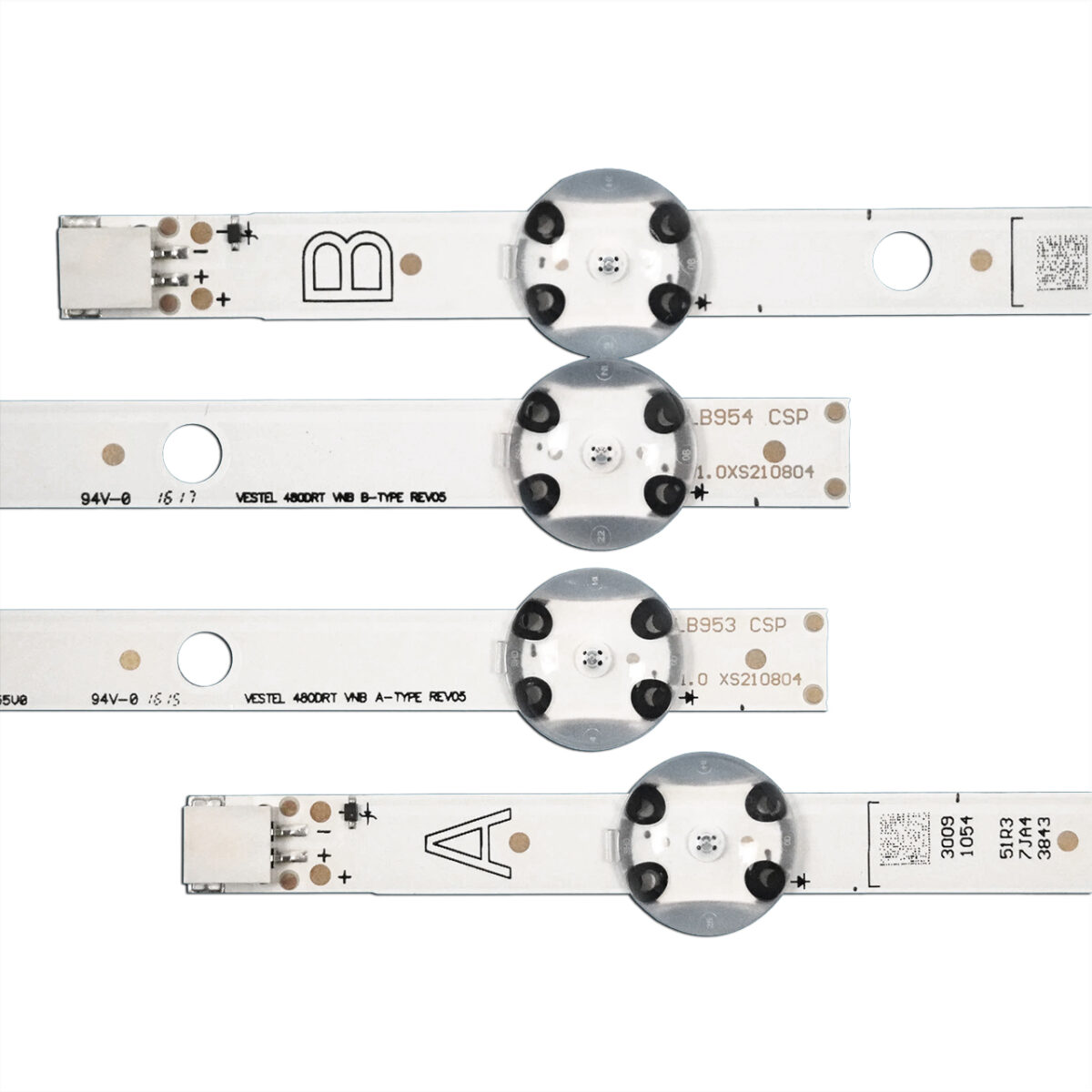 VESTEL 480DRT VNB A/B-TYPE REV05 (SVV480A16A-5LED-Rev03 + SVV480A16B, JL.D48051330-078AS-C, JL.D48051330-078HS-C) – LED подсветка TV 48″ (комплект) – Фото №5