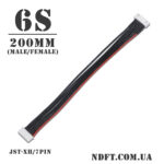Удлинитель балансировочного кабеля 6S для аккумуляторов 200mm (Разъем JST-XH/7pin female-male, силикон 22AWG) – Фото №1
