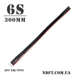 Балансировочный кабель 6S для аккумуляторов 300mm (Разъем JST-XH/7pin, силикон 22AWG) – Фото №1
