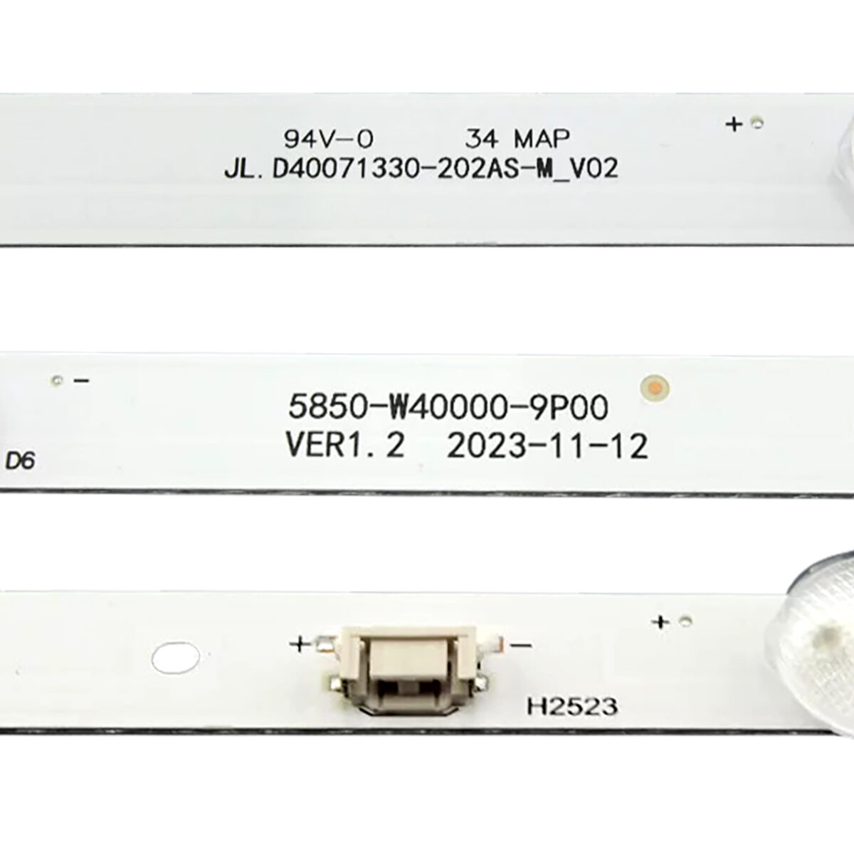 JL.D40071330-202AS-M_V02 (7LED 748mm 3V, APT-LB17086-40-1.3, 5850-W40000-9P00 VER1.2, SW40D07-ZC22AG-03 303SW40039) – LED подсветка TV 40″ (комплект) – Фото №5