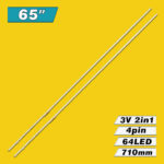 S1A8-650SM0-R0 (64LED 710mm 3V, 65AU8K BN96-52586A REV00, JL.E650X1720-408BS-R8P-M-HF, LM41-01044B) – LED подсветка TV Samsung 65″ (комплект) – Фото №4