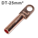 DT-25 кабельный наконечник медный 25mm² (клемма трубчатая для опрессовки) – Фото №3