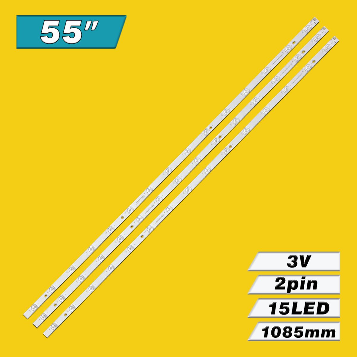 CRH-ZG55G7N30301503919REV1.0 (15LED 1086mm 3V, JL.D550F1330-002AS-M_V01, LB-C550Y19-7N-UHG7NLS01-X1) – LED подсветка TV 55″ (комплект) – Фото №3