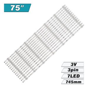 JL.D75071330-003BS-M_V03 HD750Y3U71-T0 (7LED 745mm 3V, HD750Y3U71-T0L2) – LED подсветка TV Hisense 75″ (комплект) – Фото №1