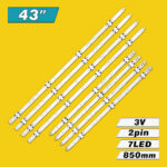 Arcelik-43-Crystal-1X3+1X4-L/R-1313FC-7S1P REV.V0 (7LED 850mm 3V, Arcelik_43_Crystal_1X3+1X4_L/R_1313FC_7S1P REV.V0) – LED підсвітка TV 43″ (комплект) – Фото №3
