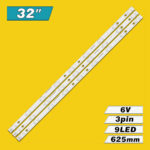 TCL-32-9 006P2K 006-P2K1683A (9LED 625mm 6V, 4C-LB320T-YH1, 4C-LB320T-YH2, TC-32-P2XX-Q72-DA04606-DAF, S10093-X) – LED підсвітка TV 32″ (комплект) – Фото №3