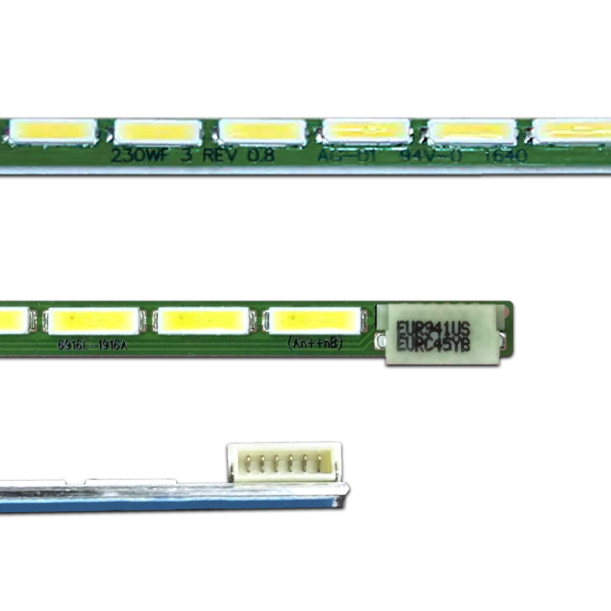 230WF-3-REV0.8 6916L-1916A (36LED 298mm 3V 2x18S1P, 230WF3 REV 0.5) – LED подсветка TV 23″ (планка) – Фото №2