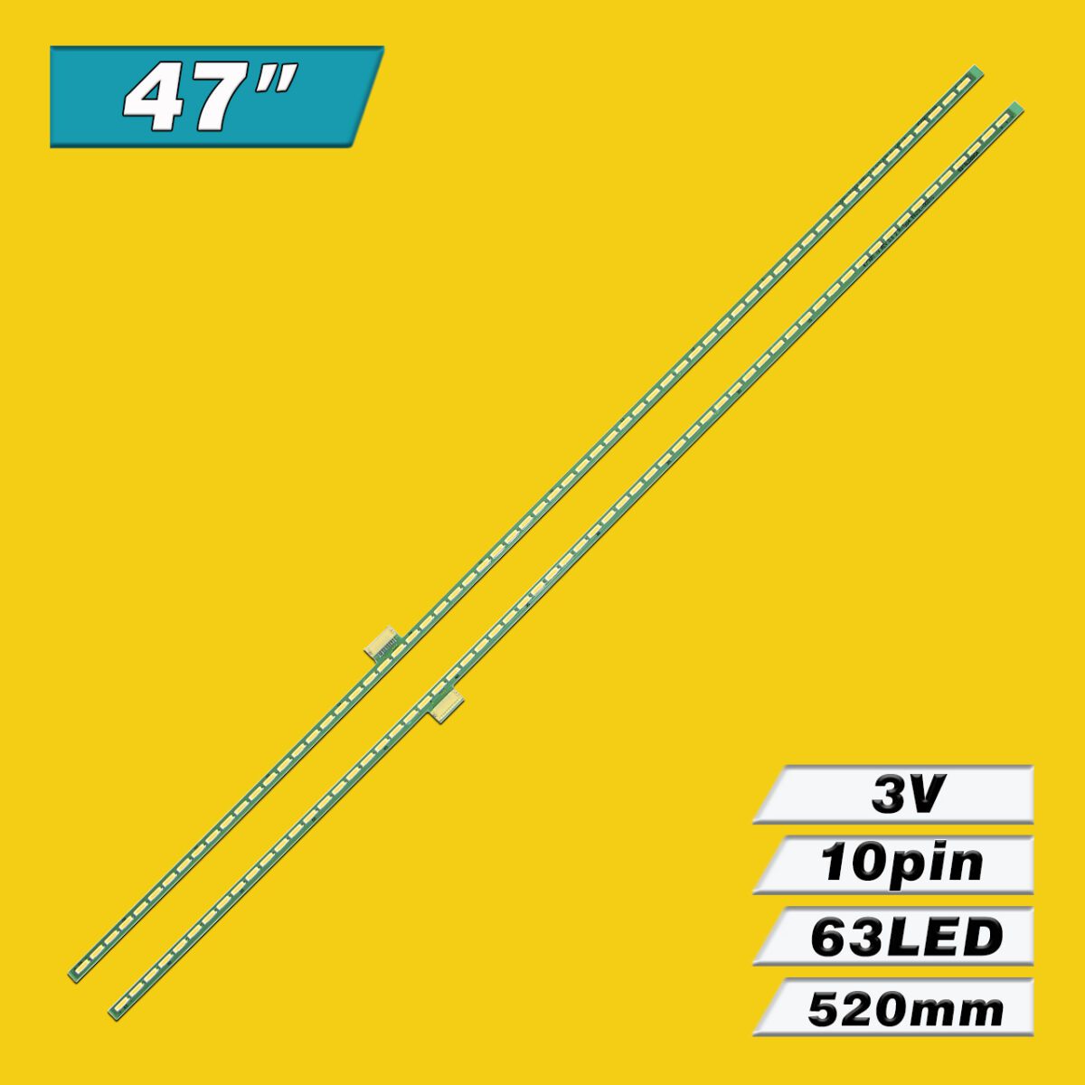 47" ART TV REV0.6 2 L/R-Type (3x21S1P 63LED 520mm, 6916L0891A, 6916L0890A, 6922L-0021A) – LED подсветка TV 47″ (комплект) – Фото №3