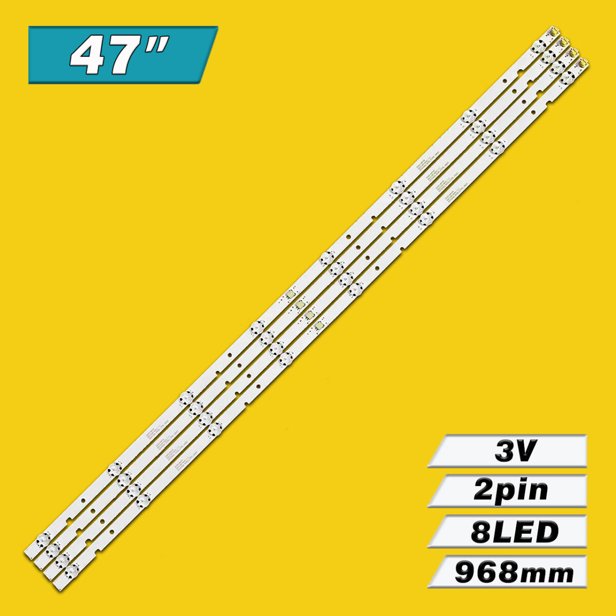 SVT470A53-REV0.5-L/R-TYPE-140227 (8LED 968mm 3V, SVT470A53_REV0.5_L/R-TYPE_140227) – LED подсветка TV Toshiba 47″ (комплект) – Фото №3