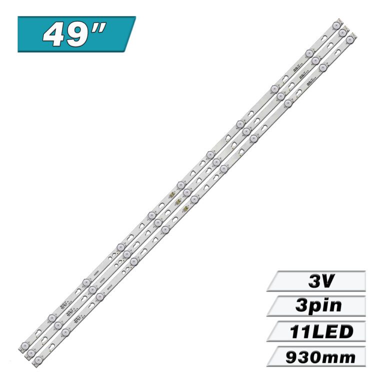 49D1200 11*3 49HR332M11A2 V1 (11LED 930mm 3V, , 4C-LB490T-HRD, 4C-LB490T-HR9) – LED подсветка TV 49″ (комплект) – Фото №1