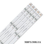 RF-CF550007AE30-1001 A1 + RF-CF550007BE30-0901 A1 Blue light (10LED/9LED 1076mm 3V) – LED подсветка TV 55″ (комплект) – Фото №2