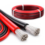Подвійний силіконовий кабель 1m 2*12AWG 2х3.4mm² термостійкий луджений надгнучкий (червоний, чорний) – Фото №2