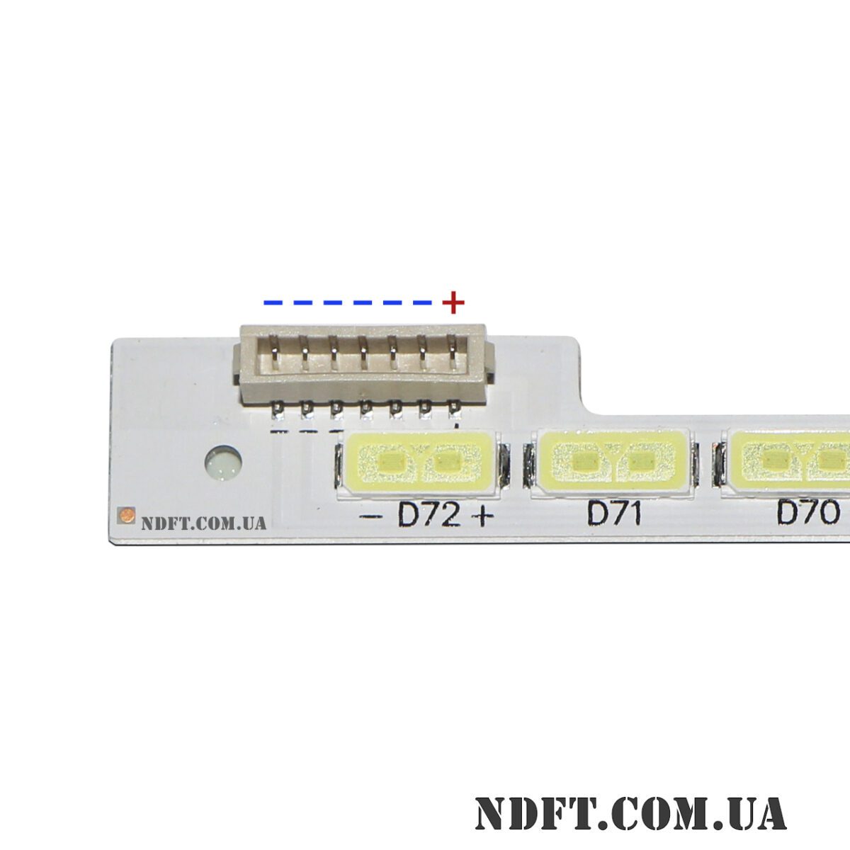 015B8000B080036840 (72LED 590mm 6V 7PIN 6x12S1P, TPT460H1-HM01 REV:C1F, V-6840-B08-10) – LED подсветка TV 46″ (планка) – Фото №2