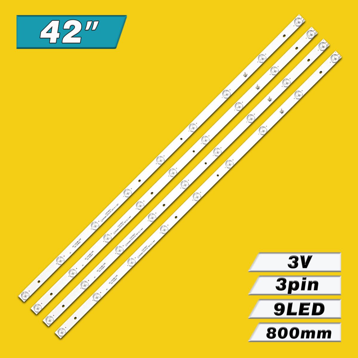 0D416D09-ZC21AG-04 9S1P 303TT416036 (9LED 800mm 3V, OD416D09-ZC21AG-04, 0DT-41.6(GJM)-0D30) – LED подсветка TV 42″ (комплект) – Фото №3