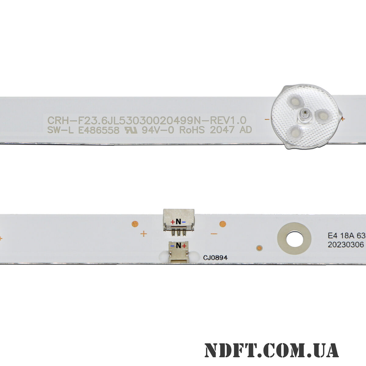 CRH-F23.6JL53030020499N-REV1.0 (4LED 425mm 6V, HFSX236D04-ZC22AG-02E 303HX236001E) – LED подсветка TV 24″ (комплект) – Фото №2