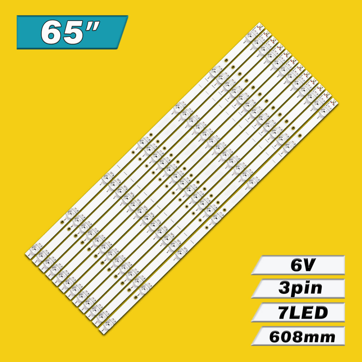 Hisense_65_HD650S3U51-TA_12X7_3030C-d6t-2d1_7S1P REV.V3 (7LED 608mm 6V, Hisense-65-HD650S3U51-TA-12X7-3030C-d6t-2d1) – LED підсвітка TV 65″ (комплект) – Фото №3
