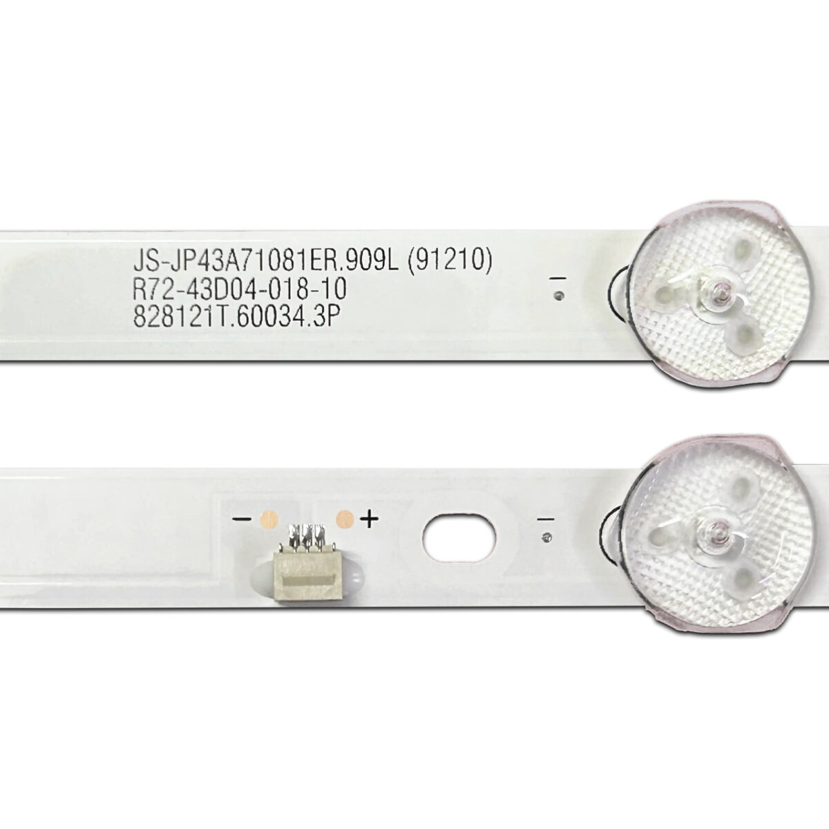 JS-JP43A71081ER.909L(91210) (8LED 828mm 3V, R72-43D04-018-10 828121T.60034.3P) – LED подсветка TV 43″ (комплект) – Фото №2