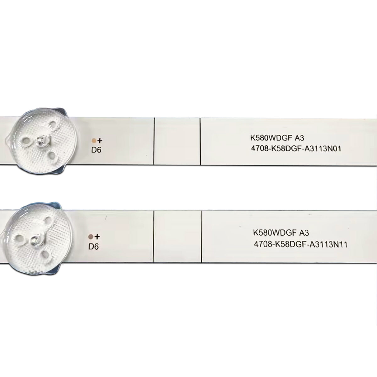 K580WDGF A3 4708-K58DGF-A3113N01 + 4708-K58DGF-A3113N11 (10LED 1128mm 3V) – LED подсветка TV 58″ (комплект) – Фото №2
