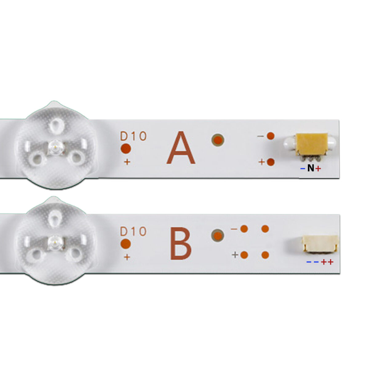 K580WDGF A3 4708-K58DGF-A3113N01 + 4708-K58DGF-A3113N11 (10LED 1128mm 3V) – LED подсветка TV 58″ (комплект) – Фото №4