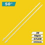 EVERLIGHT LBM500M1903-BR-1(HF)(0)(L) + LBM500M1903-BS-1(HF)(0)(R) (57LED 542mm 3V, V500FWME01, V500FWME01) – LED подсветка TV Sony 50″ (комплект) – Фото №3