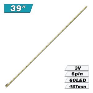 LG Innotek 39inch 7030PKG 60ea Rev0.0 (6V 60LED 487mm, 67-B96536-0A0 73.39T03.003-0-JS1) – LED подсветка TV 39″ (планка) – Фото №1