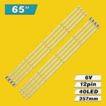 LG Innotek 65INCH 6030PKG 40EA 12PIN B/C-Type Rev0.0 (40LED 357mm 6V, STA645A05-A_rev1.0_40_110914, STA645A04-B_rev1.0_40_120425) – LED подсветка TV 65″ (комплект) – Фото №3
